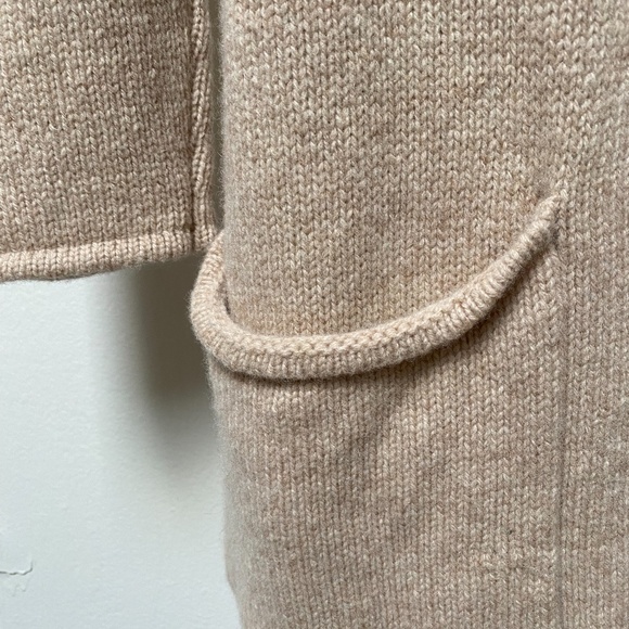 vintage lambswool sweater jacket - Picture 3 of 5